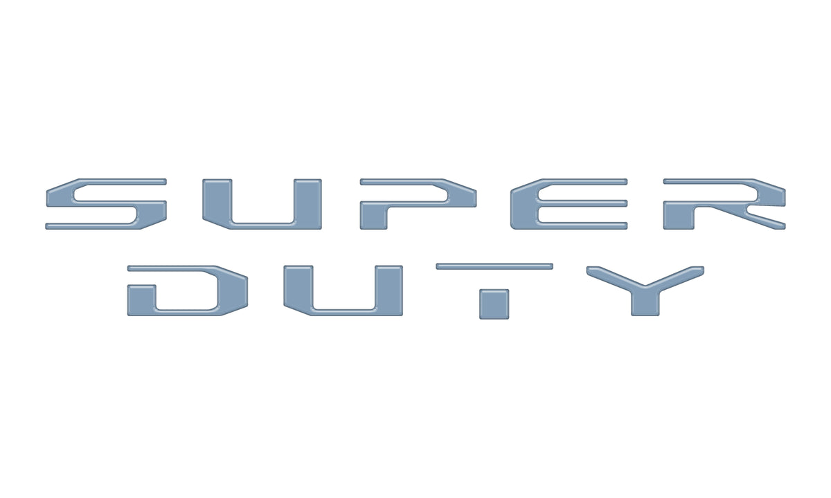 Glovebox Letters Fits 2023-2027 Ford Super Duty