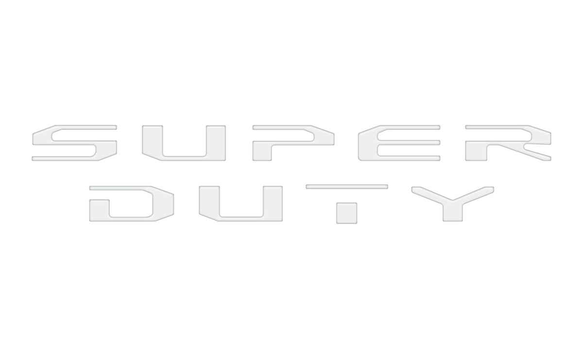 Glovebox Letters Fits 2023-2027 Ford Super Duty