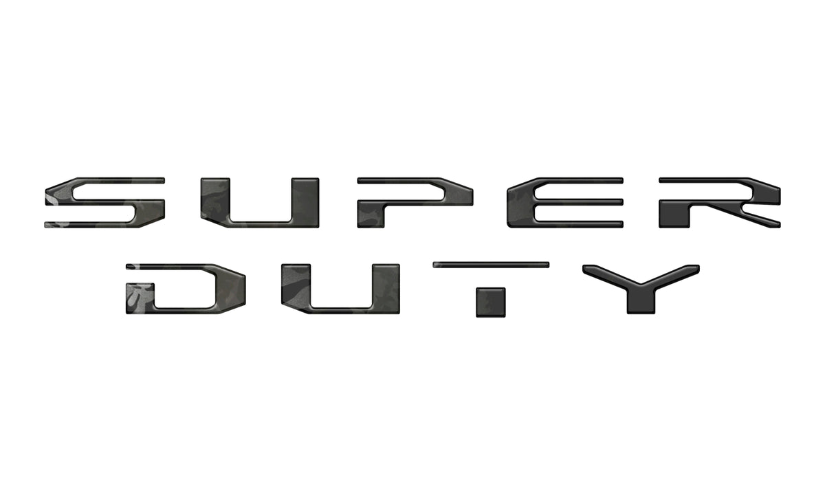 Glovebox Letters Fits 2023-2027 Ford Super Duty
