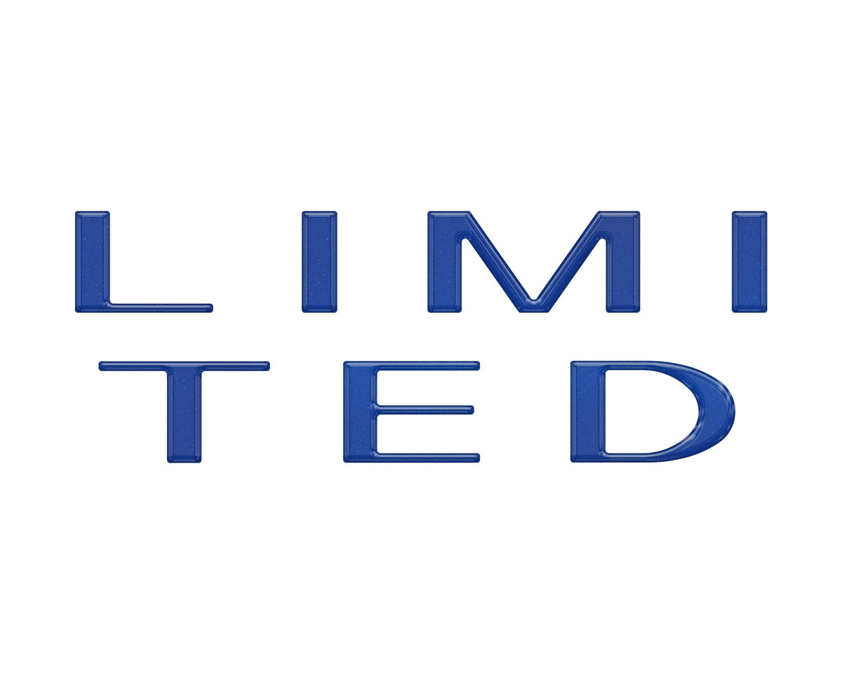 Limited Tailgate Letter Overlays Fits 2023-2027 Ford Super Duty Limited