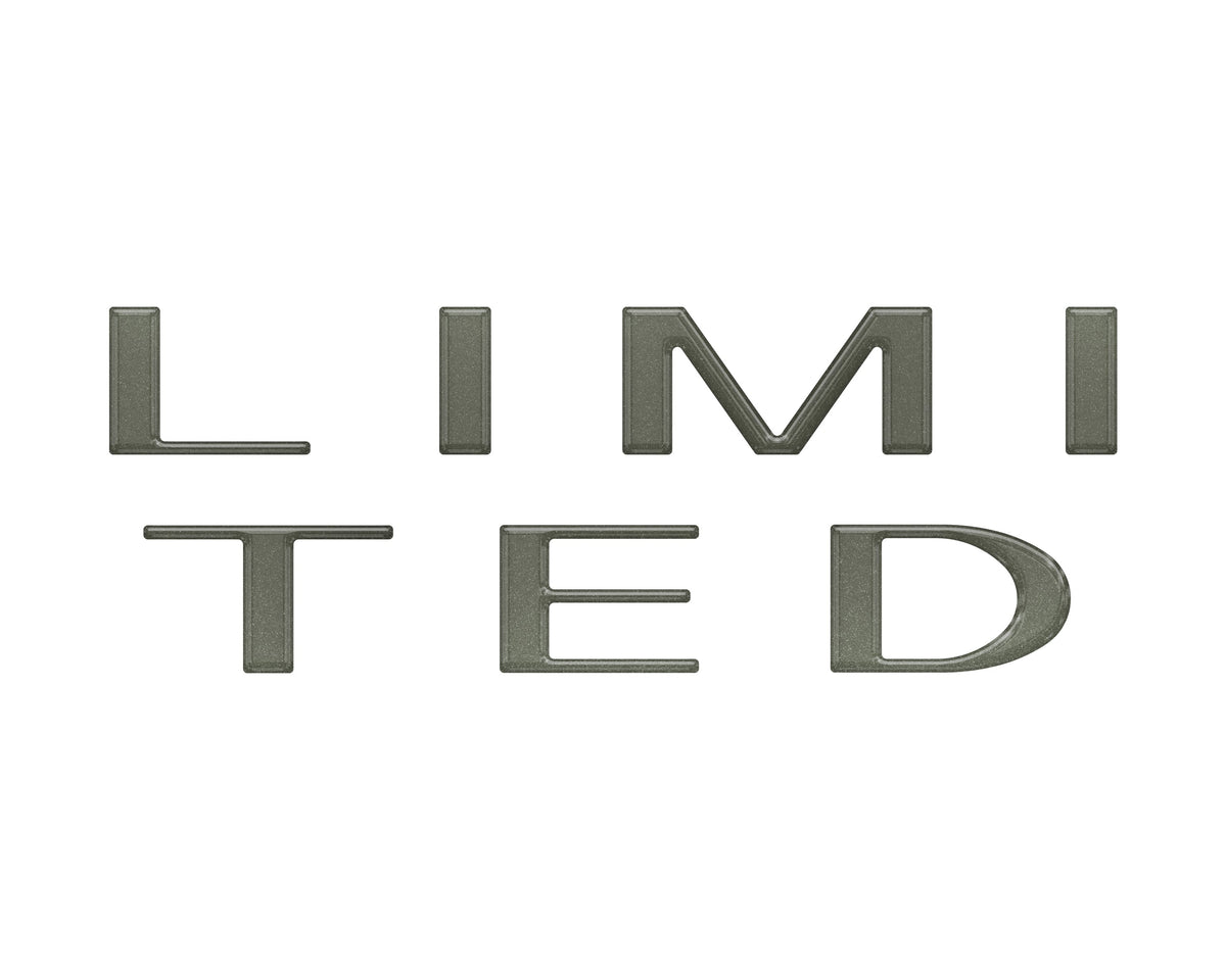 Limited Tailgate Letter Overlays Fits 2023-2027 Ford Super Duty Limited