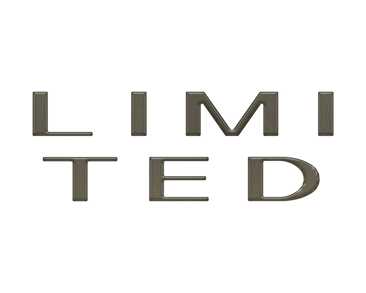 Limited Tailgate Letter Overlays Fits 2023-2027 Ford Super Duty Limited