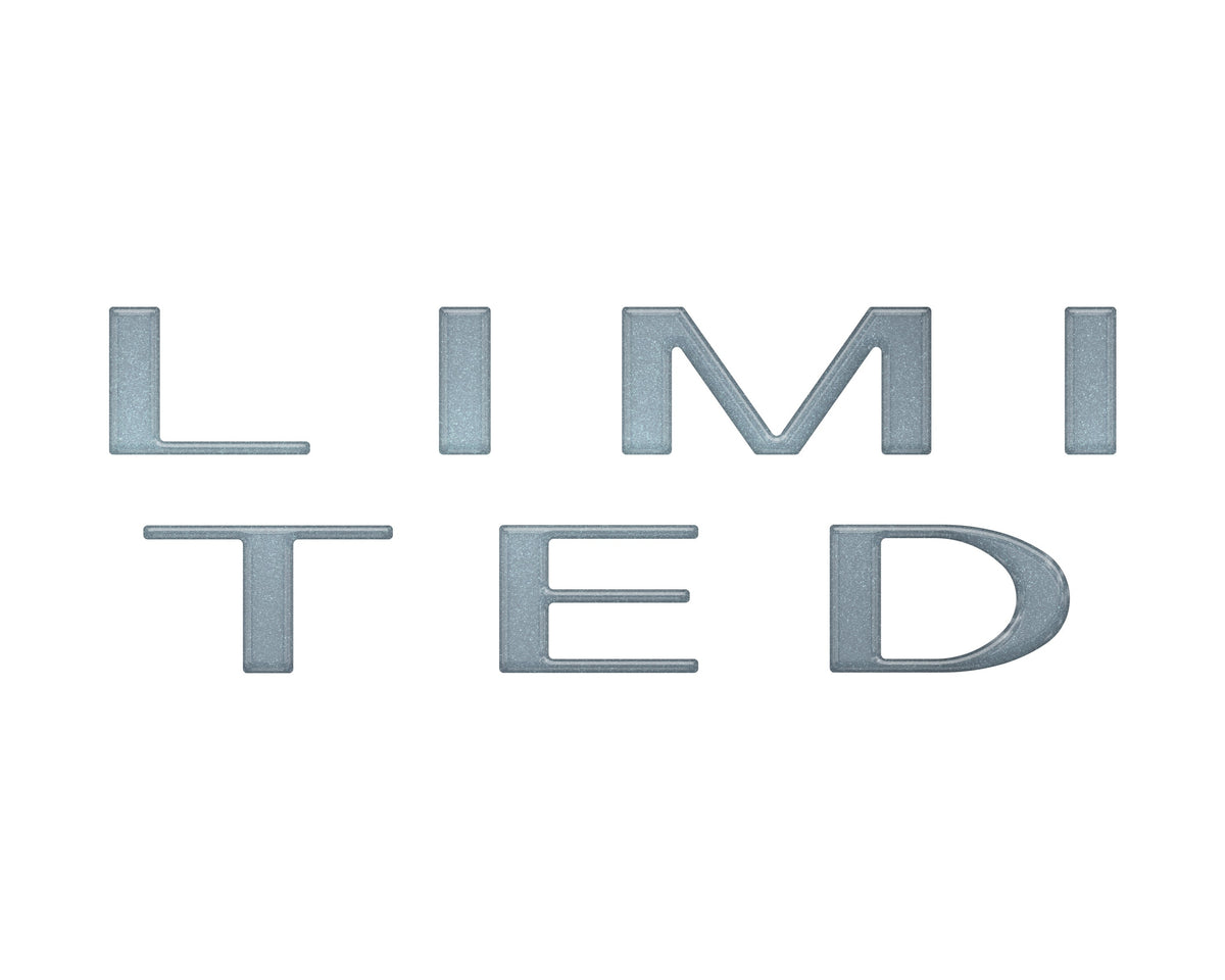 Limited Tailgate Letter Overlays Fits 2023-2027 Ford Super Duty Limited