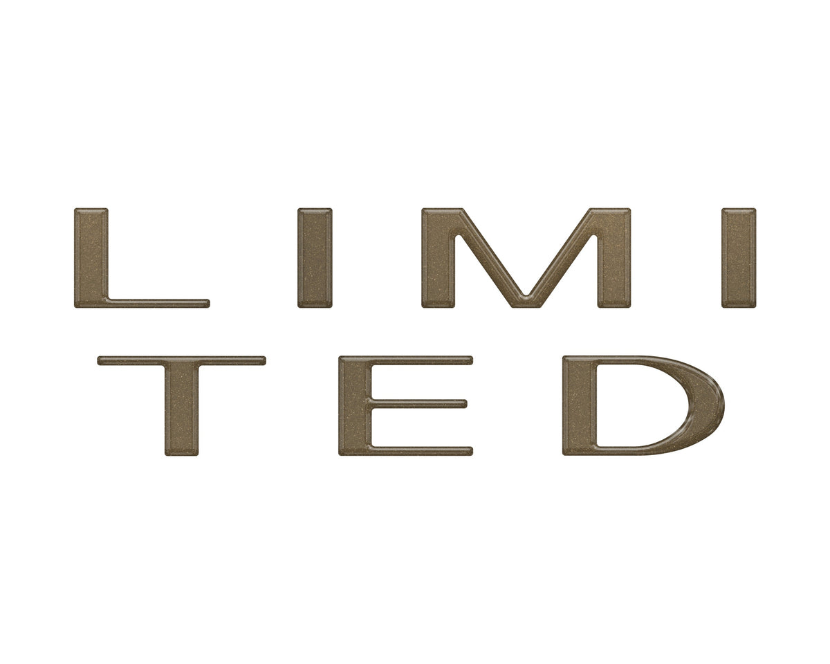 Limited Tailgate Letter Overlays Fits 2023-2027 Ford Super Duty Limited