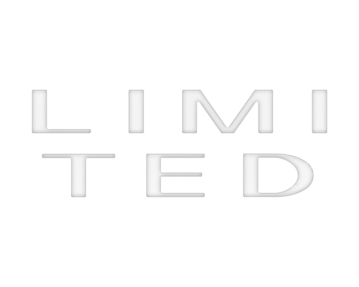 Limited Tailgate Letter Overlays Fits 2023-2027 Ford Super Duty Limited