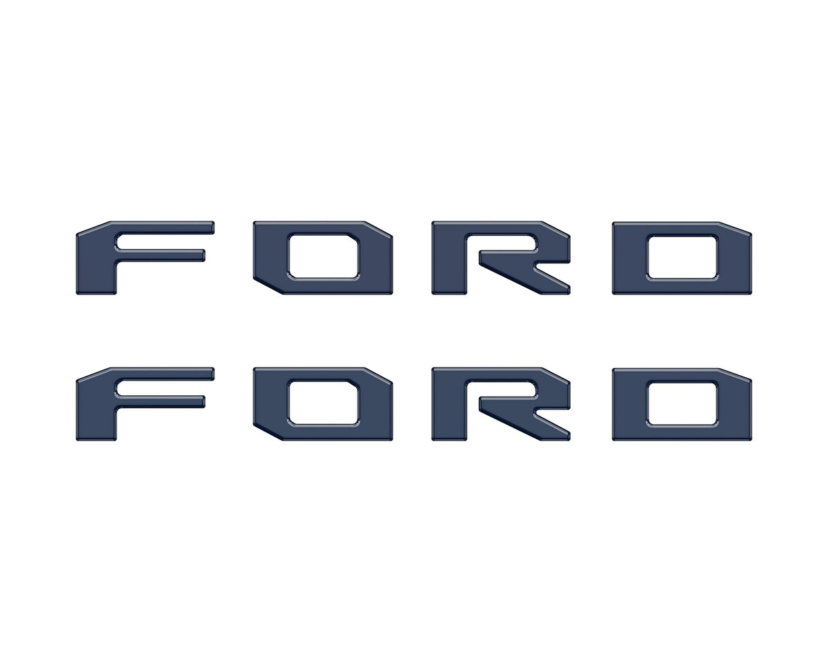 Running Board Letters Fits 2023-2027 Ford Super Duty & F-150 Crew Cab