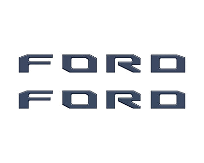 Running Board Letters Fits 2023-2027 Ford Super Duty & F-150 Crew Cab