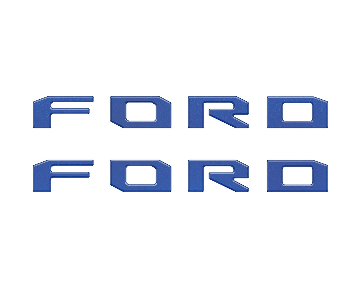Running Board Letters Fits 2023-2027 Ford Super Duty & F-150 Crew Cab