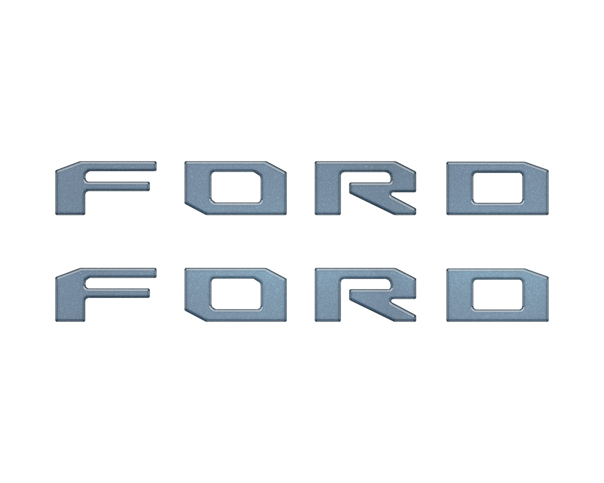Running Board Letters Fits 2023-2027 Ford Super Duty & F-150 Crew Cab