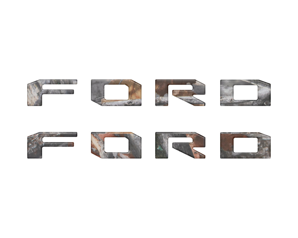 Running Board Letters Fits 2023-2027 Ford Super Duty & F-150 Crew Cab