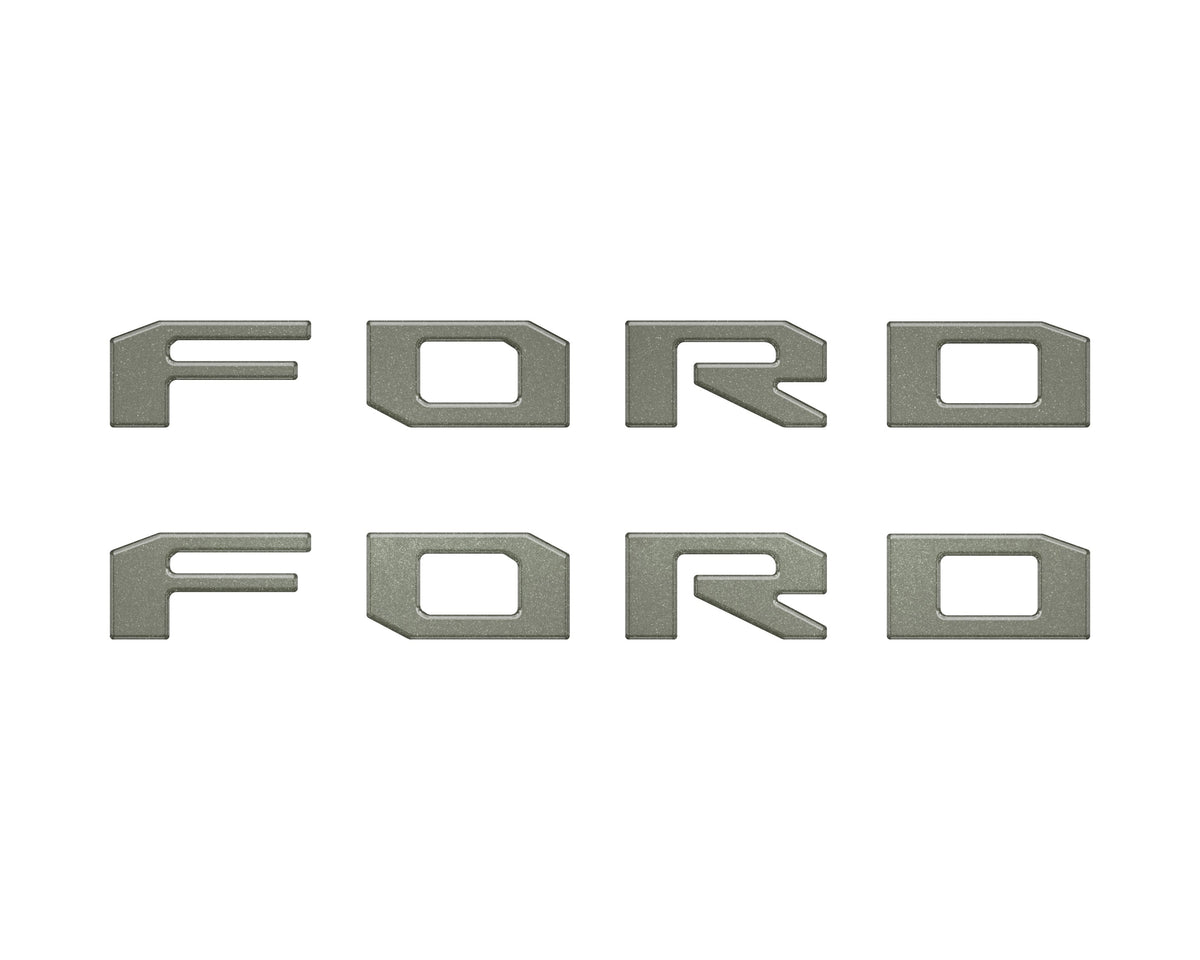 Running Board Letters Fits 2023-2027 Ford Super Duty & F-150 Crew Cab