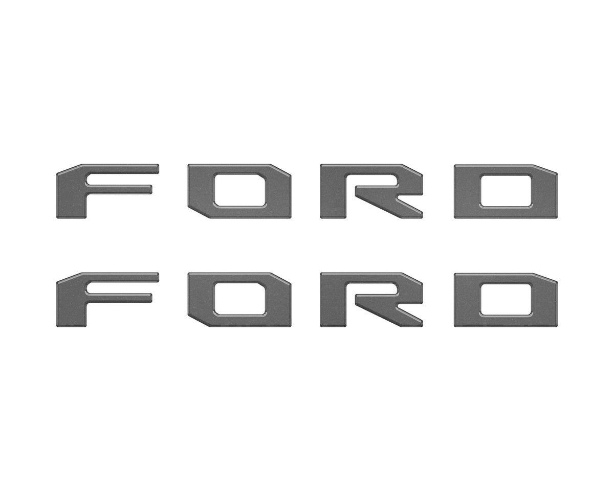 Running Board Letters Fits 2023-2027 Ford Super Duty & F-150 Crew Cab