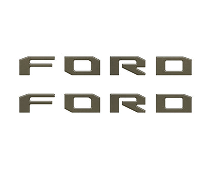 Running Board Letters Fits 2023-2027 Ford Super Duty & F-150 Crew Cab