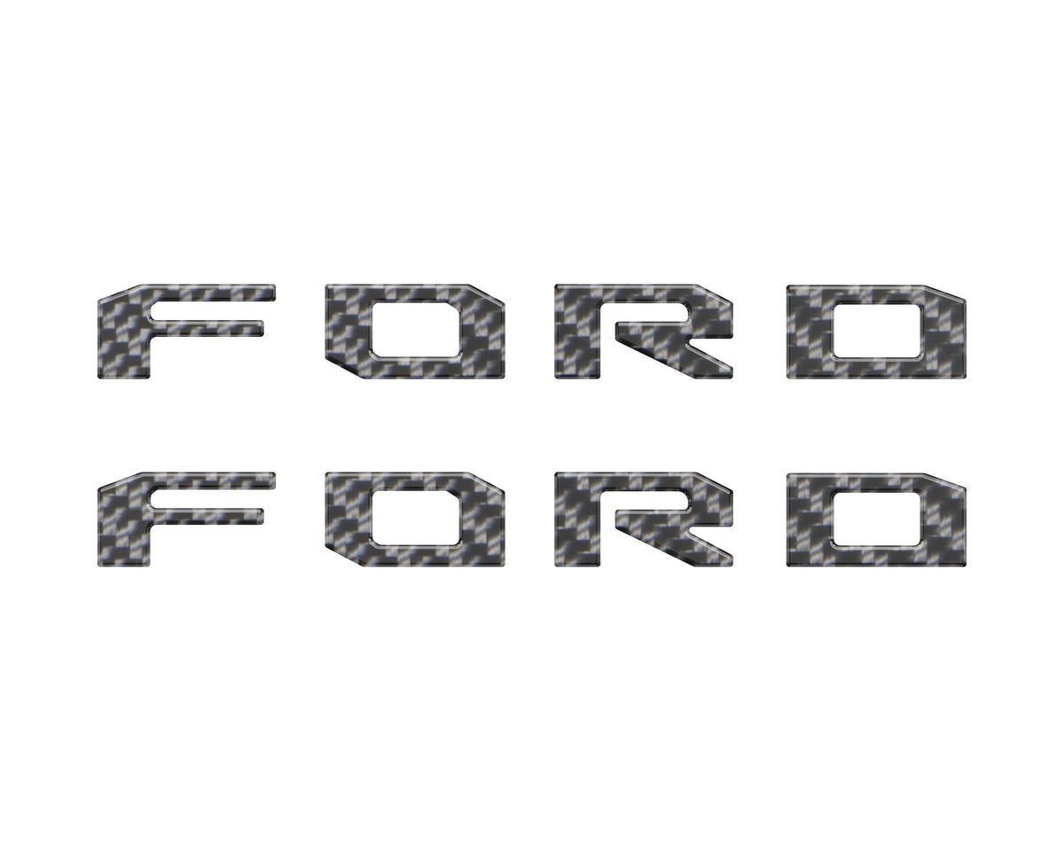 Running Board Letters Fits 2023-2027 Ford Super Duty & F-150 Crew Cab