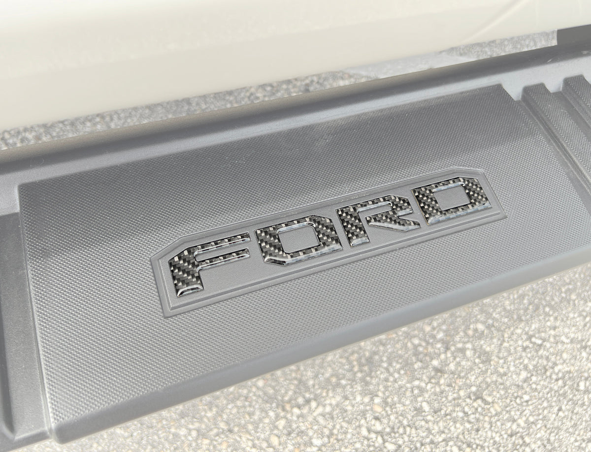 Running Board Letters Fits 2023-2027 Ford Super Duty & F-150 Crew Cab