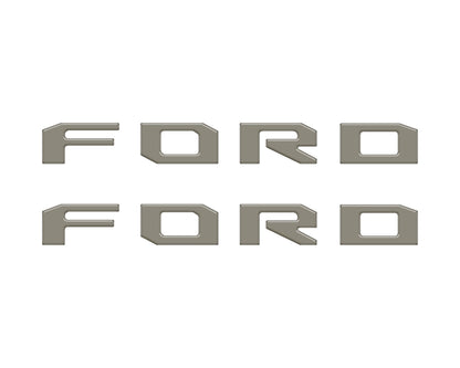 Running Board Letters Fits 2023-2027 Ford Super Duty & F-150 Crew Cab