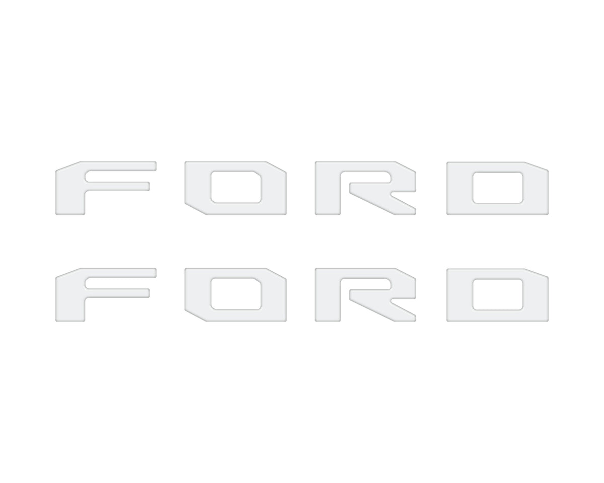Running Board Letters Fits 2023-2027 Ford Super Duty & F-150 Crew Cab
