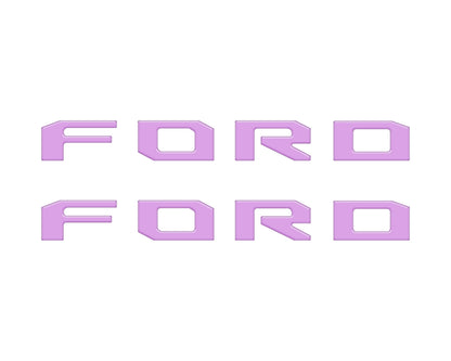 Running Board Letters Fits 2023-2027 Ford Super Duty & F-150 Crew Cab