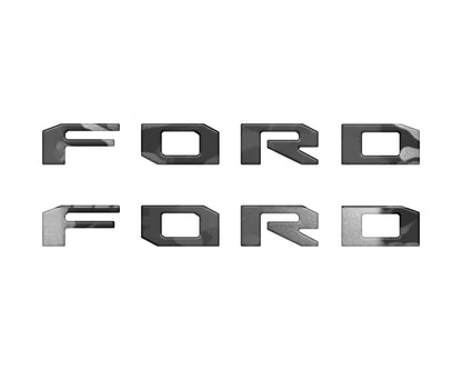 Running Board Letters Fits 2023-2027 Ford Super Duty & F-150 Crew Cab