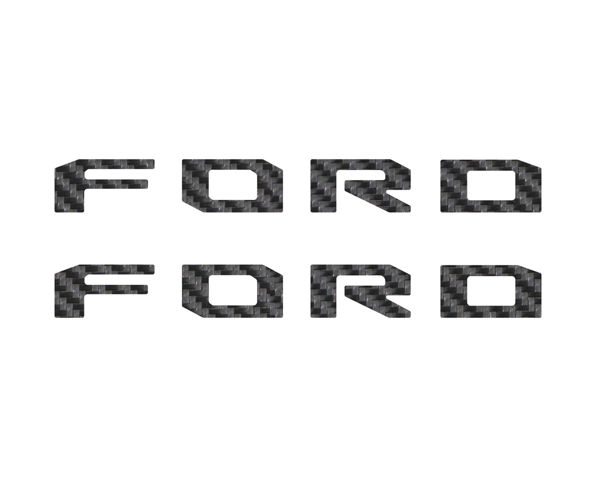 Running Board Letters Fits 2023-2027 Ford Super Duty & F-150 Crew Cab