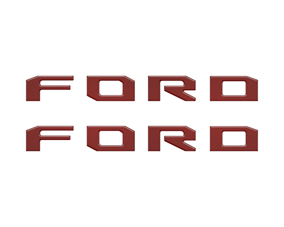 Running Board Letters Fits 2023-2027 Ford Super Duty & F-150 Crew Cab