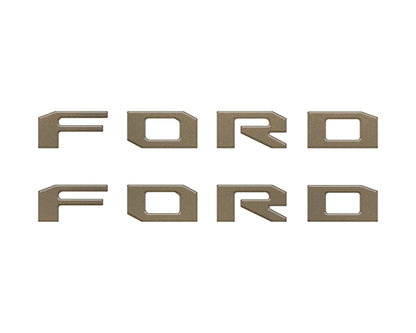 Running Board Letters Fits 2023-2027 Ford Super Duty & F-150 Crew Cab