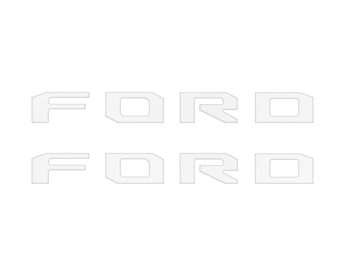 Running Board Letters Fits 2023-2027 Ford Super Duty & F-150 Crew Cab