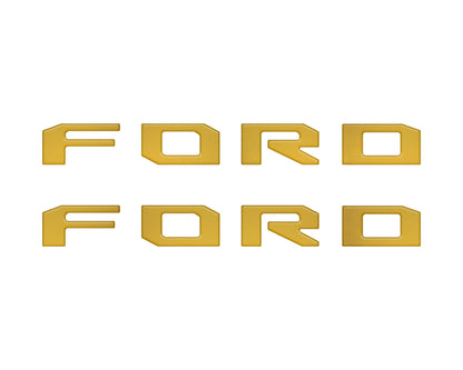 Running Board Letters Fits 2023-2027 Ford Super Duty & F-150 Crew Cab