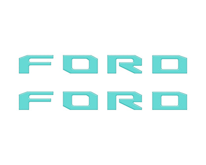 Running Board Letters Fits 2023-2027 Ford Super Duty & F-150 Crew Cab