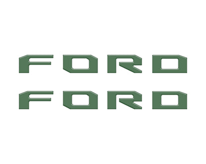 Running Board Letters Fits 2023-2027 Ford Super Duty & F-150 Crew Cab