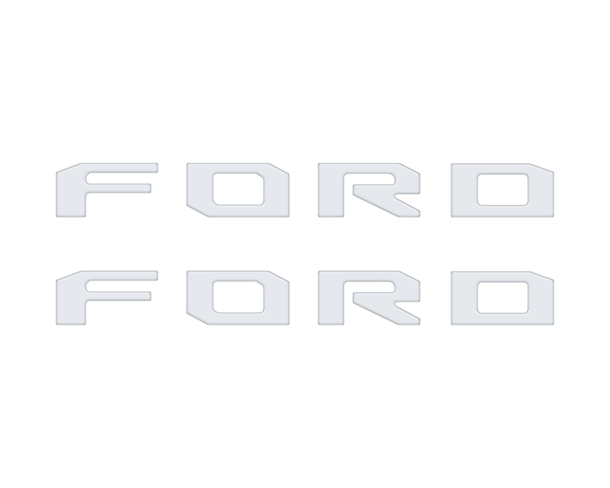 Running Board Letters Fits 2023-2027 Ford Super Duty & F-150 Crew Cab