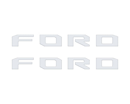 Running Board Letters Fits 2023-2027 Ford Super Duty & F-150 Crew Cab