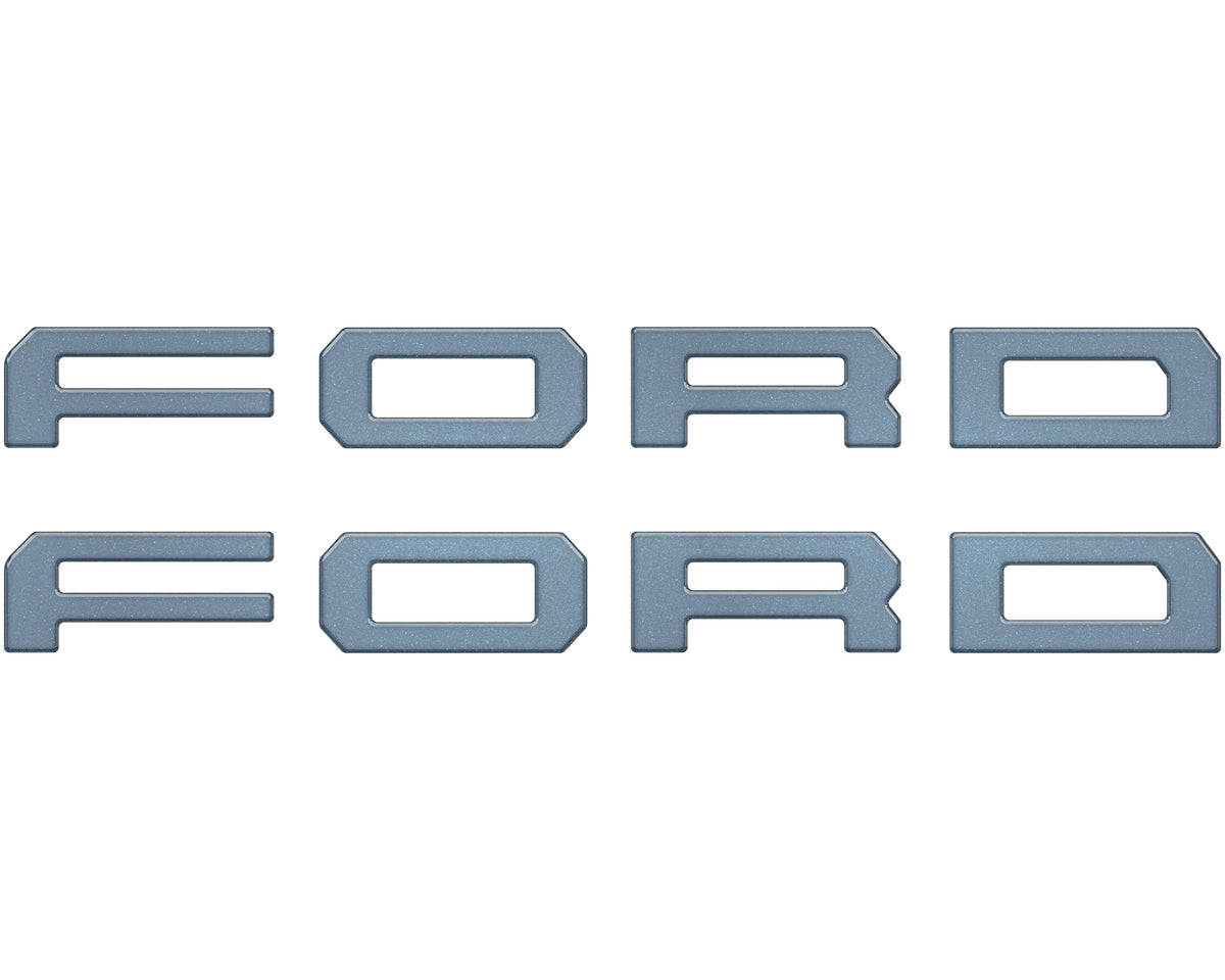 Running Board Letters Fits 2023-2027 Ford Super Duty & F-150 Crew Cab