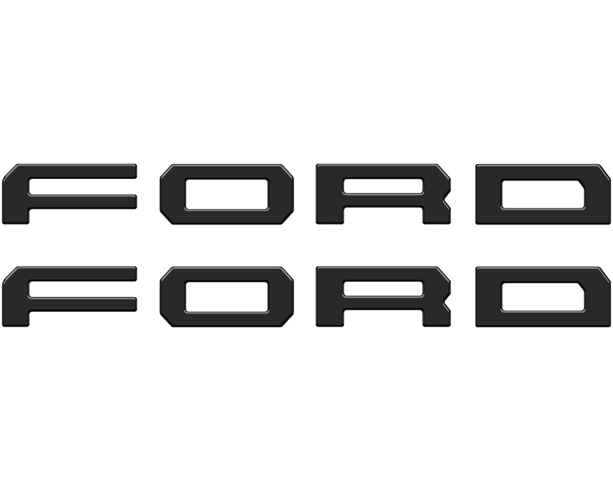 Running Board Letters Fits 2023-2027 Ford Super Duty & F-150 Crew Cab