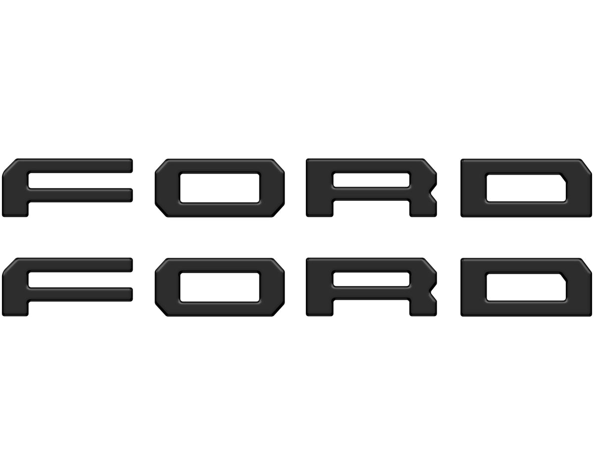 Running Board Letters Fits 2023-2027 Ford Super Duty & F-150 Crew Cab