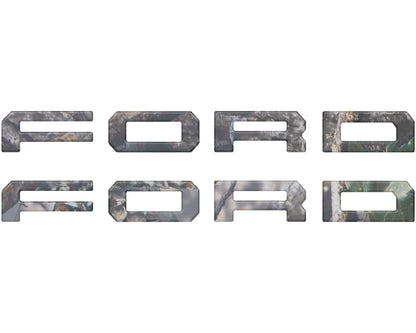 Running Board Letters Fits 2023-2027 Ford Super Duty & F-150 Crew Cab
