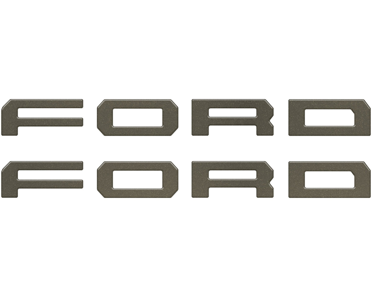 Running Board Letters Fits 2023-2027 Ford Super Duty & F-150 Crew Cab