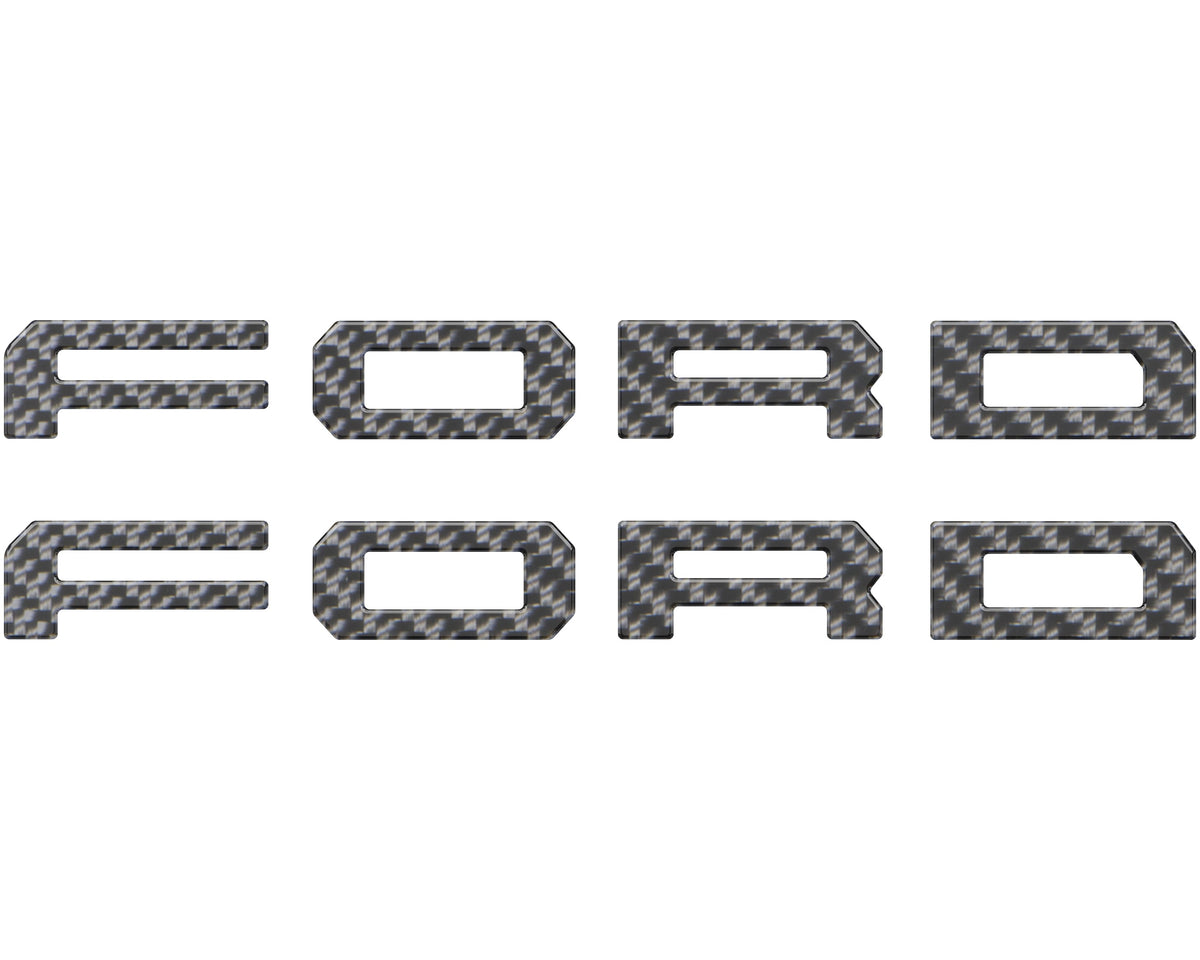 Running Board Letters Fits 2023-2027 Ford Super Duty & F-150 Crew Cab