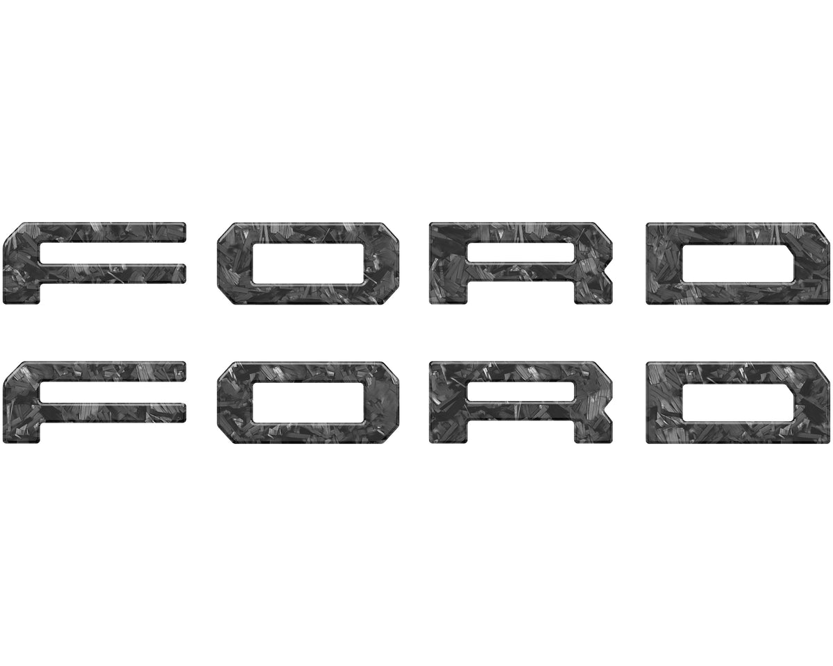 Running Board Letters Fits 2023-2027 Ford Super Duty & F-150 Crew Cab