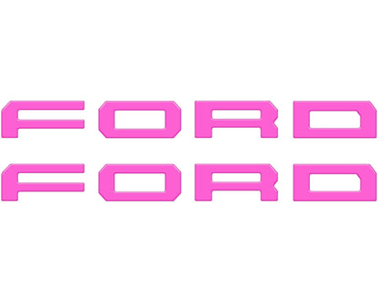 Running Board Letters Fits 2023-2027 Ford Super Duty & F-150 Crew Cab