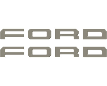 Running Board Letters Fits 2023-2027 Ford Super Duty & F-150 Crew Cab