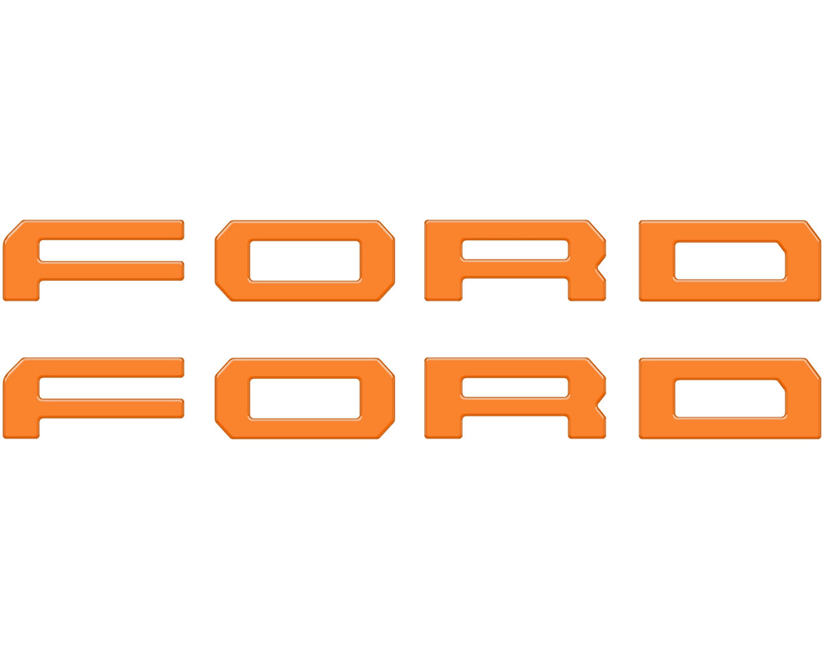 Running Board Letters Fits 2023-2027 Ford Super Duty & F-150 Crew Cab