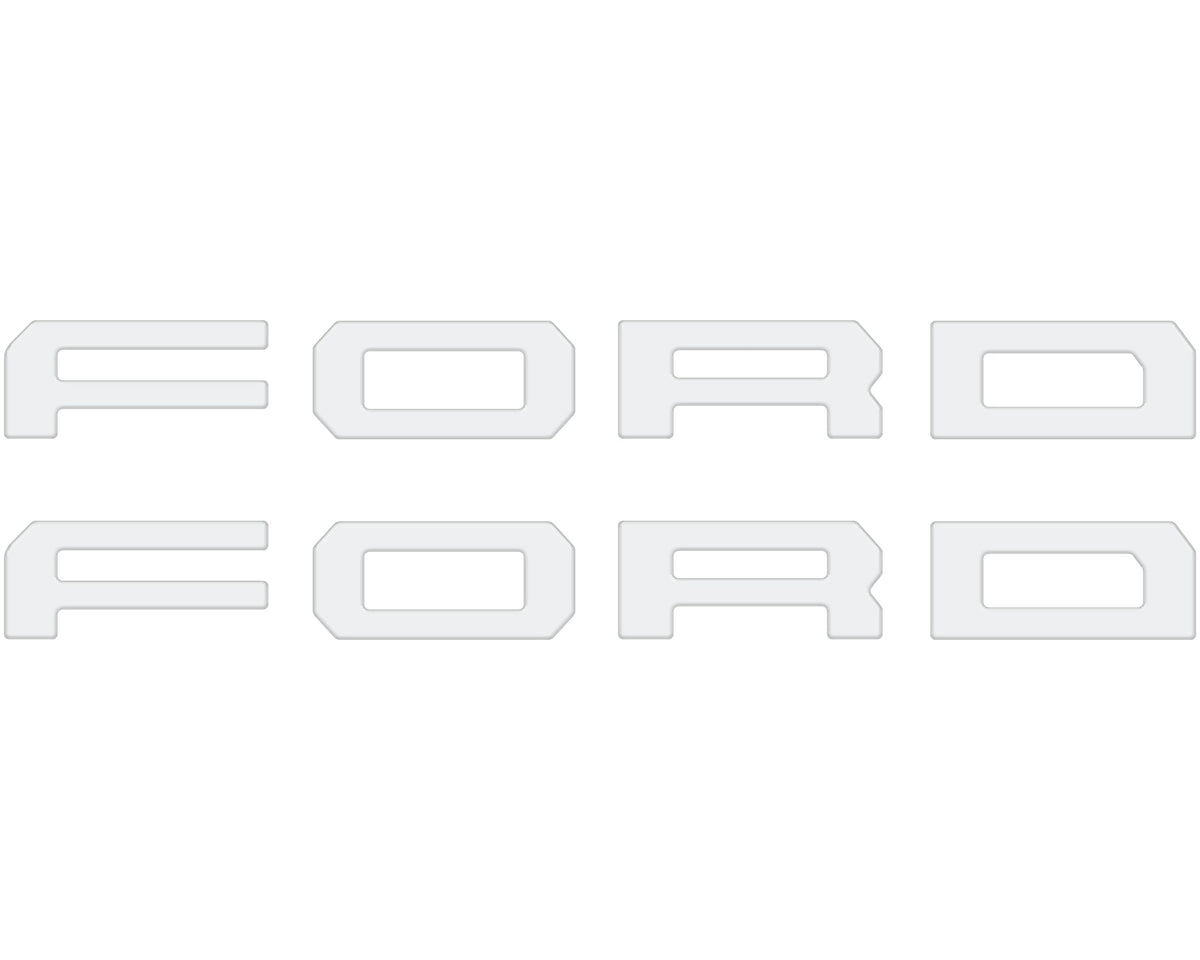 Running Board Letters Fits 2023-2027 Ford Super Duty & F-150 Crew Cab