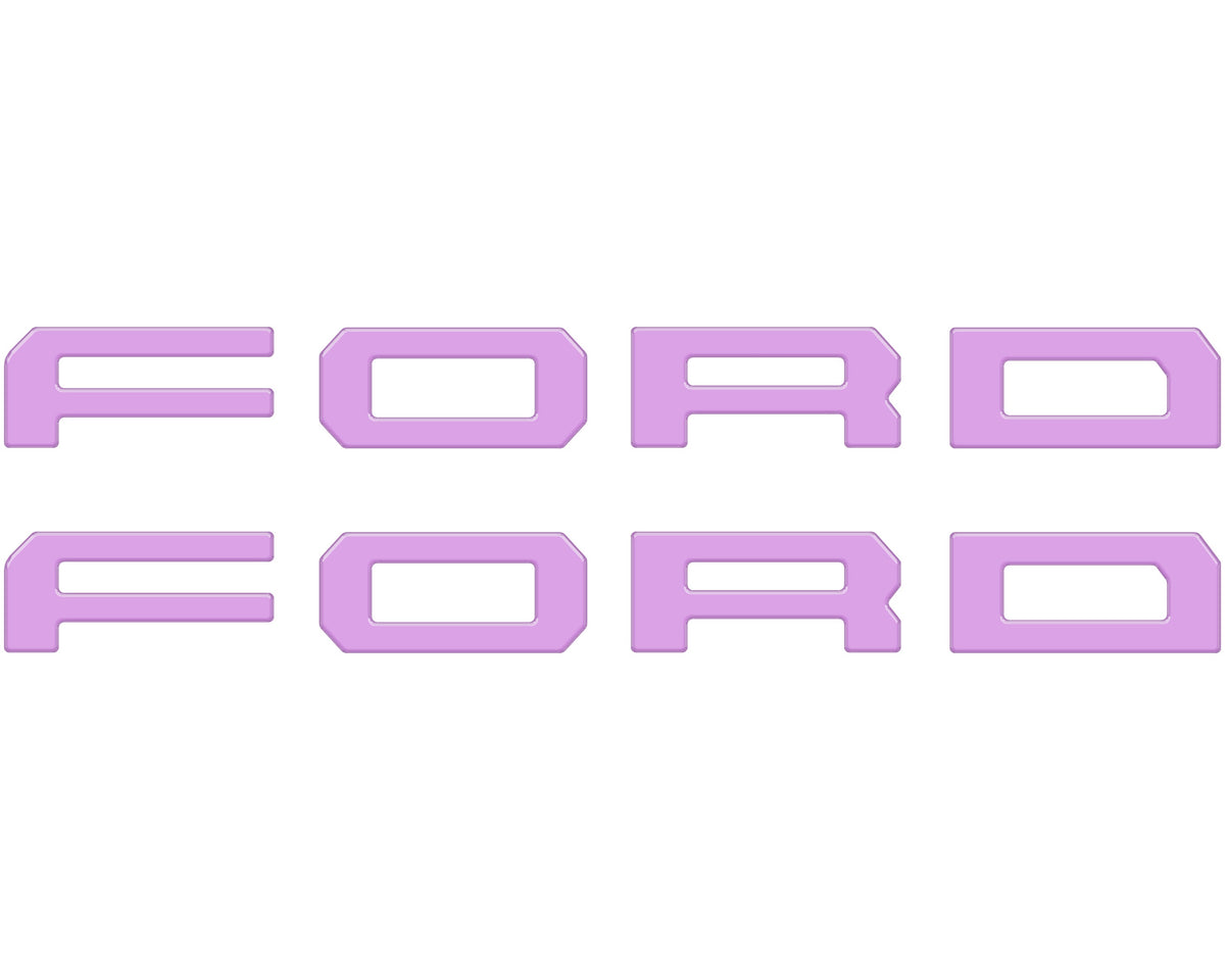 Running Board Letters Fits 2023-2027 Ford Super Duty & F-150 Crew Cab
