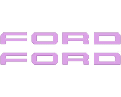 Running Board Letters Fits 2023-2027 Ford Super Duty & F-150 Crew Cab