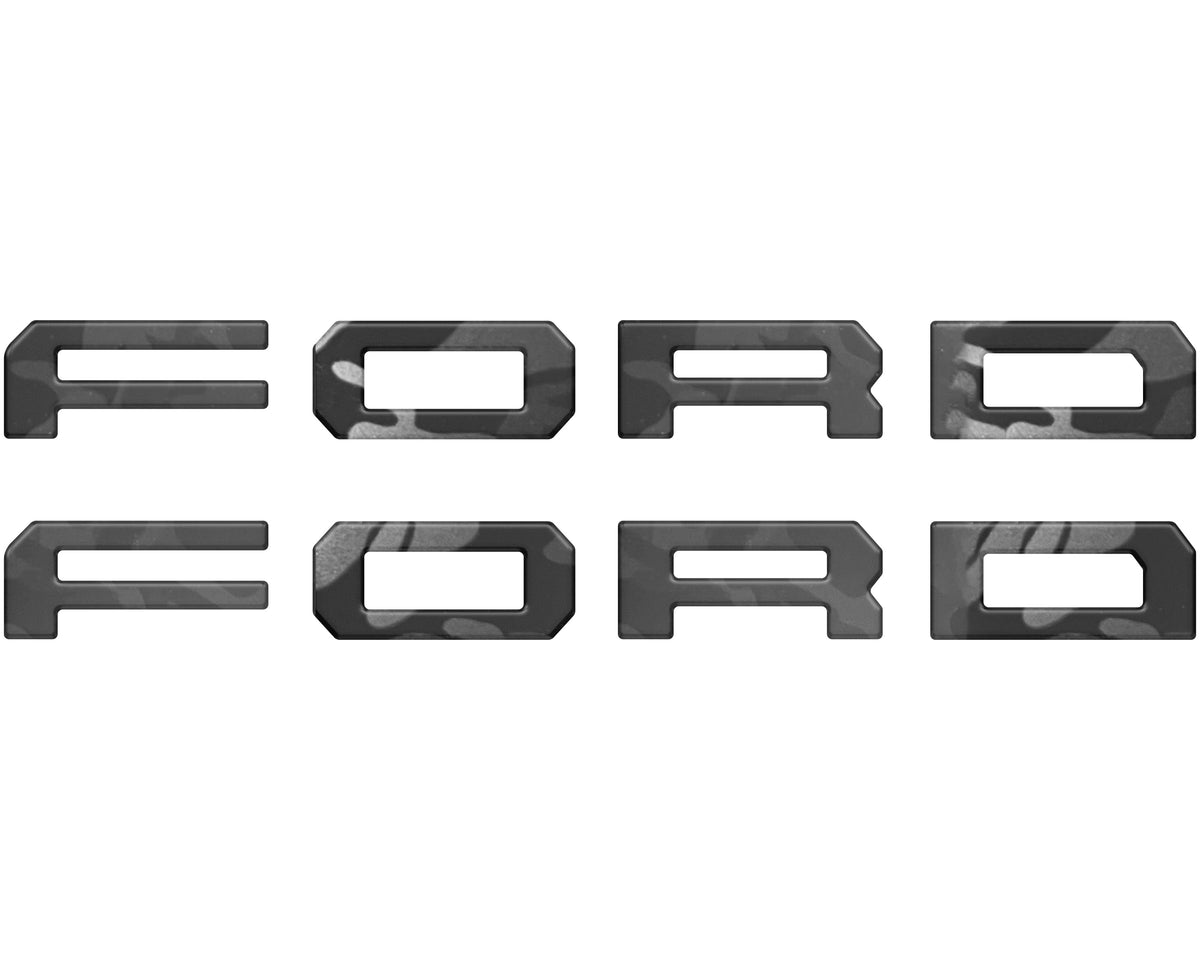 Running Board Letters Fits 2023-2027 Ford Super Duty & F-150 Crew Cab