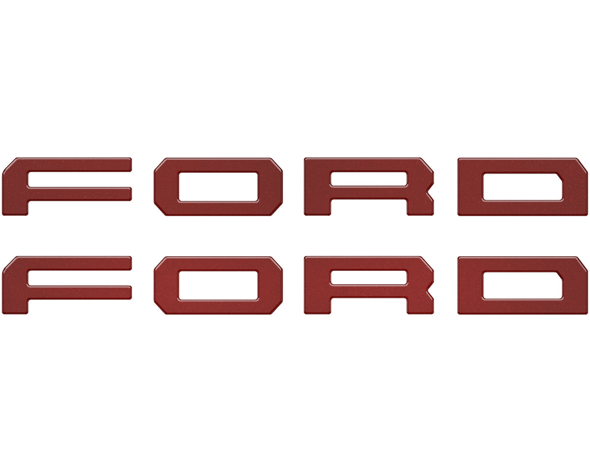 Running Board Letters Fits 2023-2027 Ford Super Duty & F-150 Crew Cab