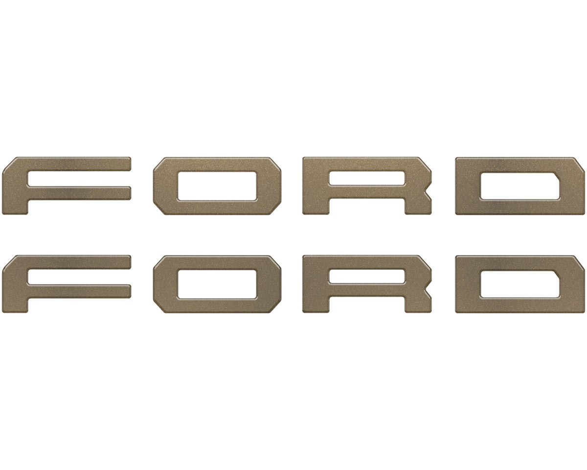 Running Board Letters Fits 2023-2027 Ford Super Duty & F-150 Crew Cab