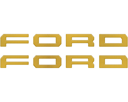 Running Board Letters Fits 2023-2027 Ford Super Duty & F-150 Crew Cab
