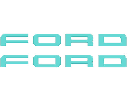 Running Board Letters Fits 2023-2027 Ford Super Duty & F-150 Crew Cab